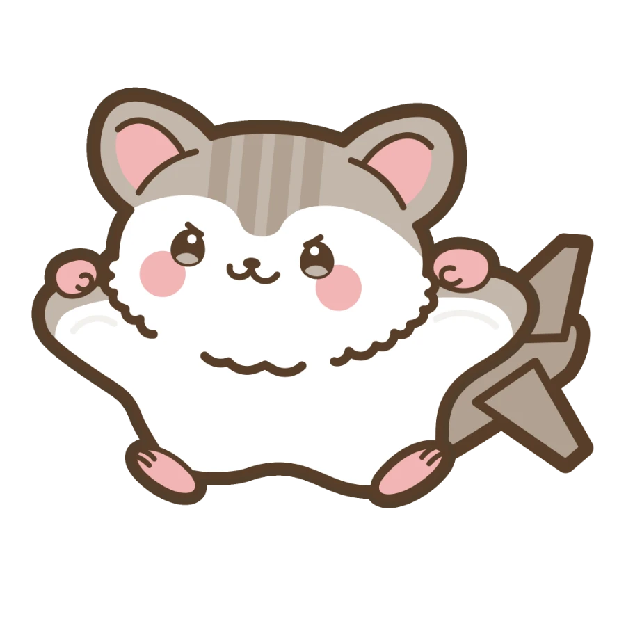 滑空するエアプレンしゃ